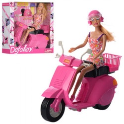 Кукла Lucy со скутером