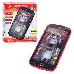 Интерактивный сенсорный мобильный телефон "Кот Том"