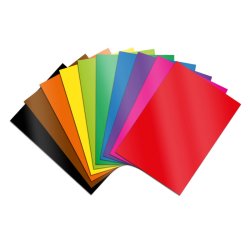 Набор цветного картона одностороннего 1Вересня А4