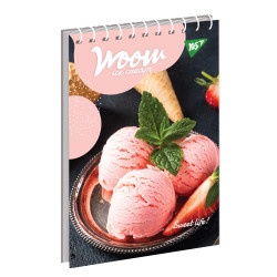 Блокнот для записей А7/80  "Ice cream" YES
