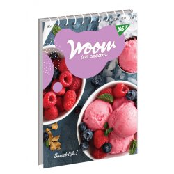 Блокнот для записей А7/80  "Ice cream" YES
