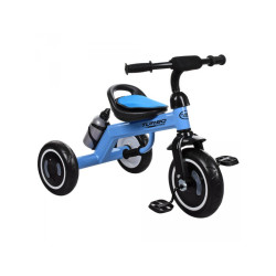 Велосипед трехколесный EVA, голубой