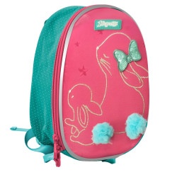 Рюкзак детский 1Вересня K-43 "Bunny", розовый/бирюзовый