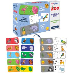 Настольная игра "Парочки Зоопарк" 20 магнитов