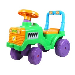 Детская каталка Беби Трактор, зеленый