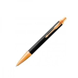 Ручка "Parker" шариковая Premium Black корпус черный с позолотой 24 032