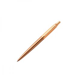 Ручка "Parker" гелевая Jotter Luxury West End Brushed Gold + шариковый стержень 18 135