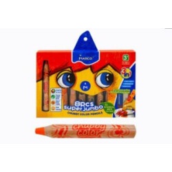 Карандаши акварельные Jumbo Marco Chubby color
