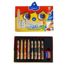Карандаши акварельные Jumbo Marco Chubby color