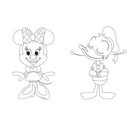 Розмальовка "Disney Маля. Гра з кольором. Міккі Маус" укр.