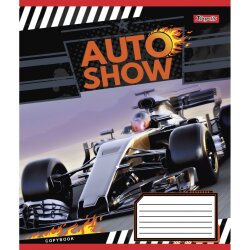 Тетрадь линия Auto show 12 листов
