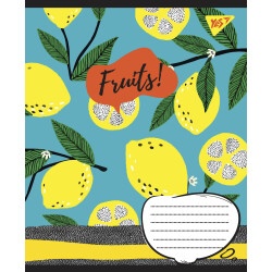Тетрадь линия Fruits 24 листа