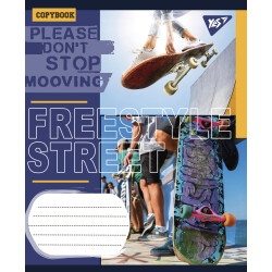 Тетрадь линия Freestyle street 18 листов