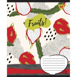 Тетрадь линия Fruits 24 листа