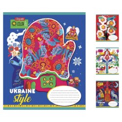 Тетрадь линия Ukraine style 24 листа