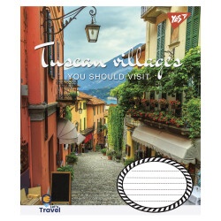 Тетрадь А5/36 листов лини Tuscan villages