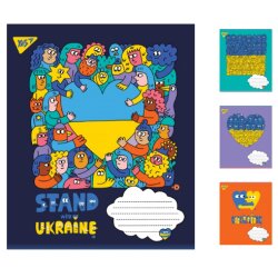 Тетрадь А5/48 листов линия  Ukraine