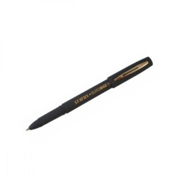 Ручка гелевая BuroMax STATUS Rouber Touch черная