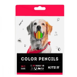 Карандаши 24 цвета Kite  Dogs