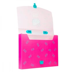 Портфель пластиковый А4 Kite розовый