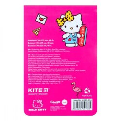 Блокнот А7 48 листов клетка Kite Hello Kitty