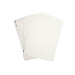 Картон белый А4 10 листов односторонний