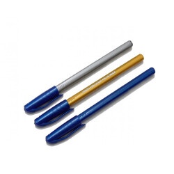 Ручка шариковая BuroMAX маслянная синяя