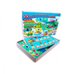 Настольная игра Ранок 30 игр для обучения чтению