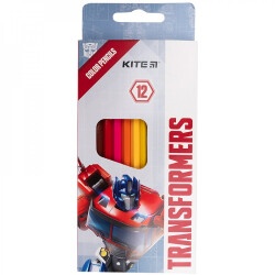 Набор Карандашей Transformers 12 цветов Kite