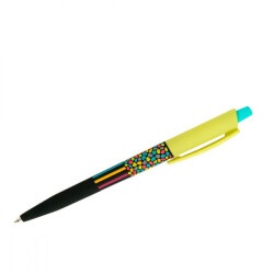 Ручка шариковая  автоматическая Neon mosaic синяя