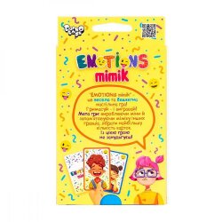 Игра карточная Emotions Mimik ЕМ-01-01U укр