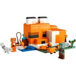 Конструктор LEGO Minecraft Лисья хижина - оригинал