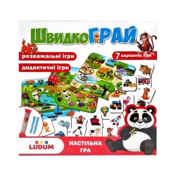 Игра настольная ""БыстроИГРАЙ" укр.