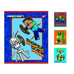 Тетрадь для записей "Minecraft" 18 листов