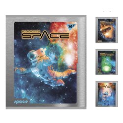 Тетрадь для записей "Space" 96 линия
