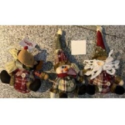 Фигурка-подвеска новогодняя "Santa&Co" 20см
