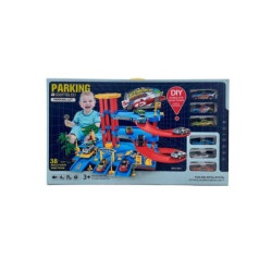 Игрушечный Гараж 3 этажа, машинки