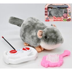 Игрушка животное на радиоуправлении (кролик, шиншилла)