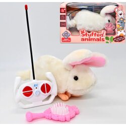 Игрушка животное на радиоуправлении (кролик, шиншилла)