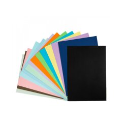 Бумага цветная А4 15 листов Kite NR23-250 Naruto двухсторонняя