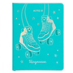 Дневник школьный А5 твердая обложка Kite Roller-skates K22-264-3