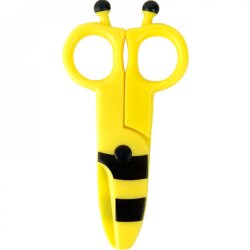 Ножницы детские Kite K22-008-01 12 см BEE пластиковые безопасные