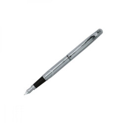 Ручка "Regal" перо R25026 F в чехле стальная