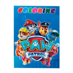 Раскраска А4 (4л) Paw patrol