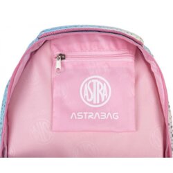 Рюкзак Astrabag AB330 Rainbow dust 39х28х15 см с серебристым эффектом