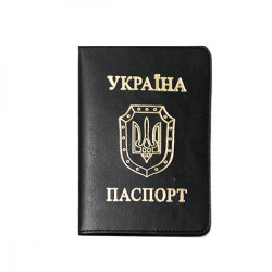 Обкладинка на паспорт ТМ Brisk Office Sarif ОВ-8 ОВ-8 черная