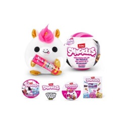 Мягкая игрушка Mini Brands Snackle Единорог с леденцами