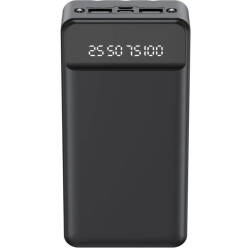 Универсальная Мобильная Батарея XO PR164 With cable 30000 mAh (Черный)