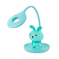 Лампа настольная LED с аккумулятором Bunny зеленый