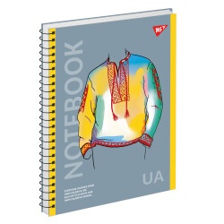 Тетрадь для записей YES А4/80 листов од.спираль Notebook UA
